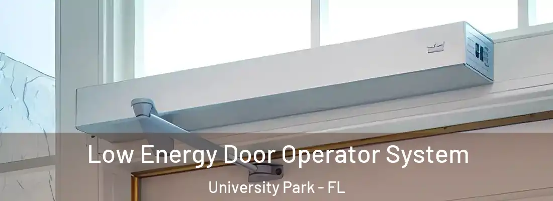  Low Energy Door Operator System University Park - FL